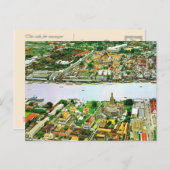 Thailand, Bangkok, River Briefkaart (Voorkant / Achterkant)
