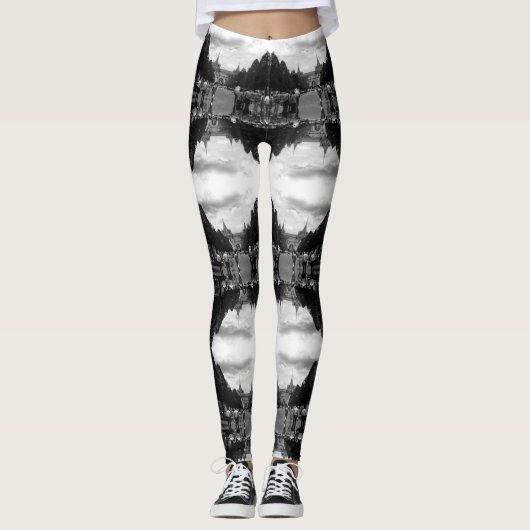  Thailand Bangkok Tourist royal palace gate Leggings (Voorkant)