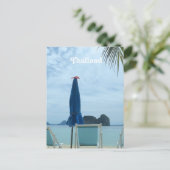 Thailand Beach Briefkaart (Staand voorkant)