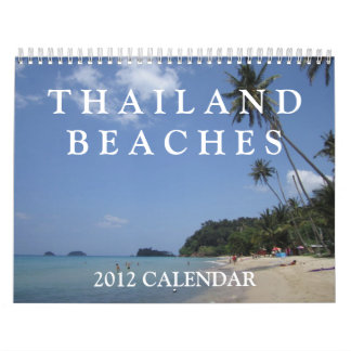 Thailand Beaches Agenda 2012 Kalender