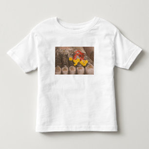 Thailand, boeddha's voeten en Marigold-aanbod Kinder Shirts