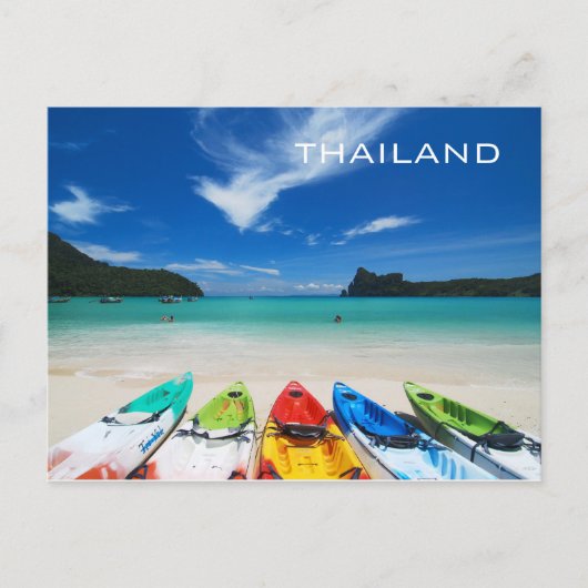 THAILAND BRIEFKAART (Voorkant)