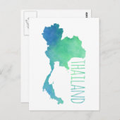 Thailand Briefkaart (Voorkant / Achterkant)