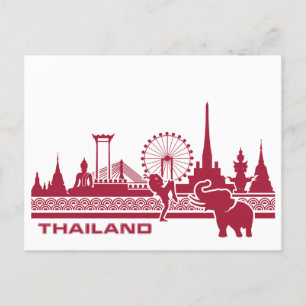 Thailand Briefkaart