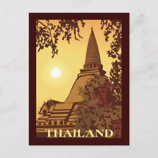 Thailand Briefkaart (Voorkant)