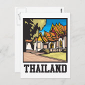 Thailand Briefkaart (Voorkant / Achterkant)