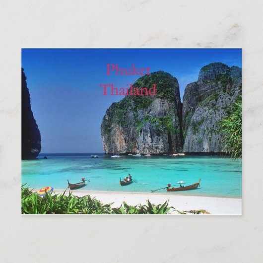 Thailand Briefkaart (Voorkant)