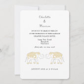 Thailand bruiloft bestemming kaart (Voorkant)