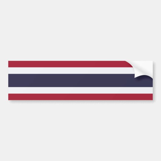 Thailand Bumpersticker (Voorkant)