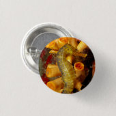 Thailand, close-up Seahorse Ronde Button 3,2 Cm (Voorkant /achterkant)