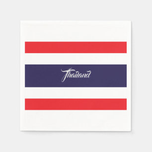 Thailand Flag Napkins Servet