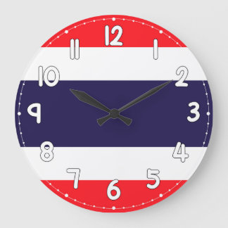 Thailand Flag Wall Clock – Wall Clocks for Kitchen Grote Klok