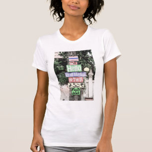 Thailand Hallo Signs Travel T-shirt