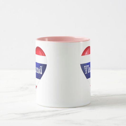 Thailand Heart Flag Mok (Midden)