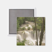 Thailand, Huai Mae Khamin Waterfall Magneet (Voorkant / Achterkant)