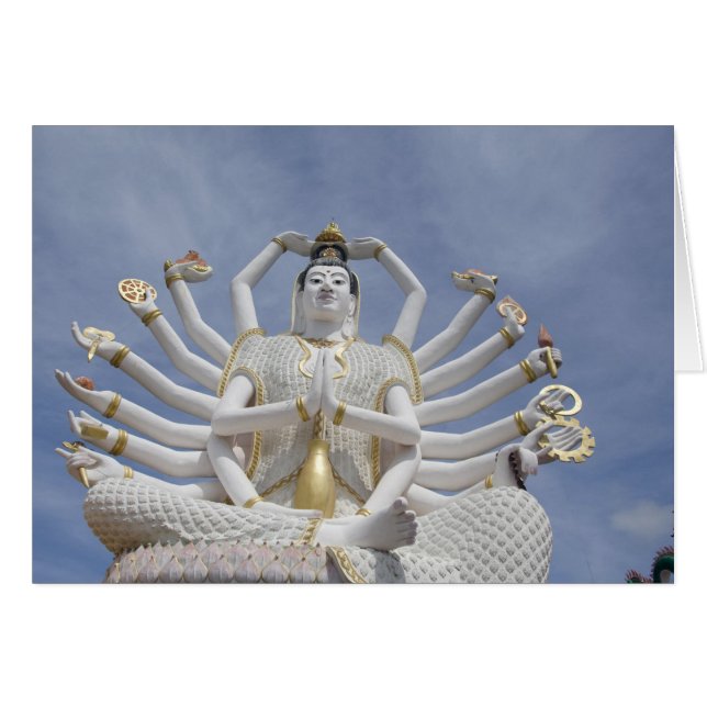 Thailand, Ko Samui (ook bekend als Koh Samui). Wat (Voorkant Horizontaal)