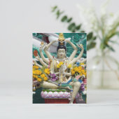 Thailand, Ko Samui, ook bekend als Koh Samui). Wat Briefkaart (Staand voorkant)