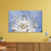 Thailand, Ko Samui, ook bekend als Koh Samui). Wat Canvas Afdruk (Insitu (Woonkamer))