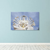 Thailand, Ko Samui, ook bekend als Koh Samui). Wat Canvas Afdruk (Insitu (Houten vloer))