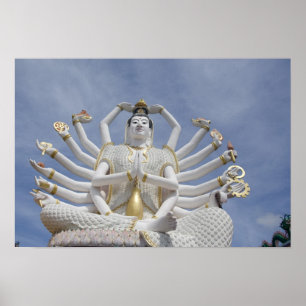 Thailand, Ko Samui, ook bekend als Koh Samui). Wat Poster