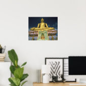Thailand, Koh Samui eiland. Grote Boeddha. Poster (Thuiskantoor)