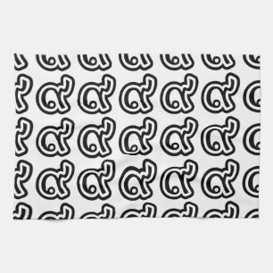 Thailand Lucky Number 9 / Nine / ๙ (Gao/Kao) Thai Theedoek