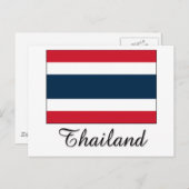 Thailand Marktontwerp Briefkaart (Voorkant / Achterkant)