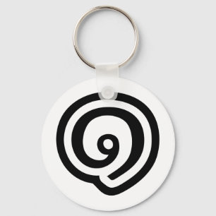 Thailand nummer 1 / Eén / ๑ (Nueng) Thaise taal Sleutelhanger