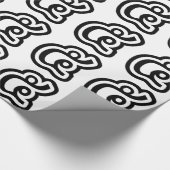 Thailand nummer 5 / Vijf / ๕ (Haa/Ha) Thaise scrip Cadeaupapier (Hoek)