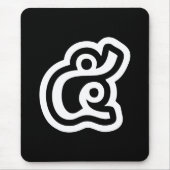 Thailand nummer 5 / Vijf / ๕ (Haa/Ha) Thaise scrip Muismat (Voorkant)