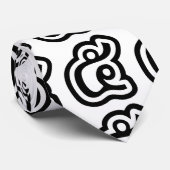 Thailand nummer 5 / Vijf / ๕ (Haa/Ha) Thaise scrip Stropdas (Opgerold)