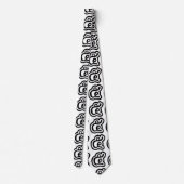 Thailand nummer 5 / Vijf / ๕ (Haa/Ha) Thaise scrip Stropdas (Achterkant)