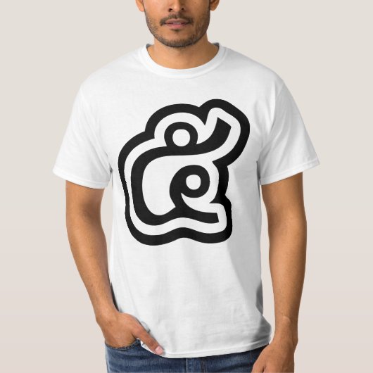 Thailand nummer 5 / Vijf / ๕ (Haa/Ha) Thaise scrip T-shirt (Voorkant)