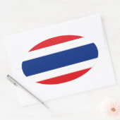 Thailand Ovale Sticker (Envelop)