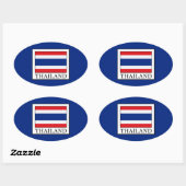 Thailand Ovale Sticker (Vel)