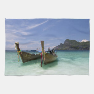 Thailand, Phi Phi Don-eiland, Yong Kasem-strand, Theedoek