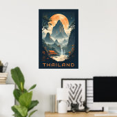 Thailand Poster (Thuiskantoor)