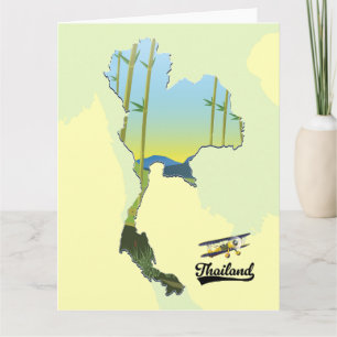 Thailand Reisgids Kaart