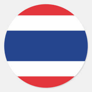 thailand ronde sticker