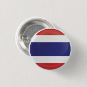 Thailand Round Icon-vlag Ronde Button 3,2 Cm (Voorkant /achterkant)