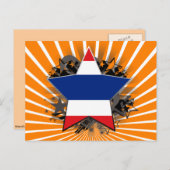 Thailand Star Briefkaart (Voorkant / Achterkant)