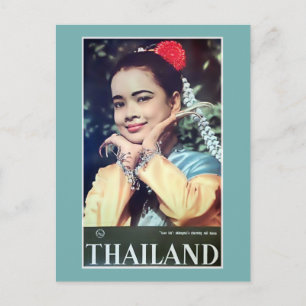 Thailand    Thaise reisbureau Briefkaart