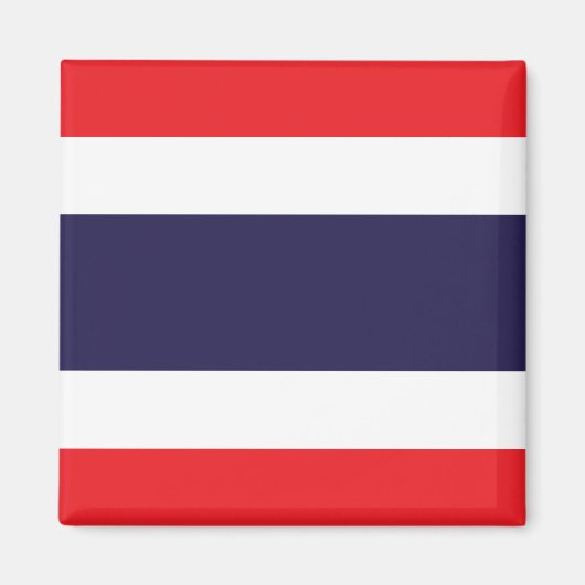 Thailand - Thaise vlag Magneet (Voorkant)