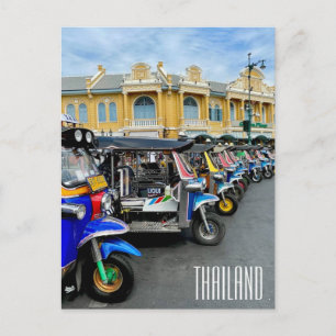 Thailand Tuk Tuk Briefkaart