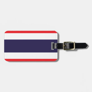 Thailand vlag bagagelabel