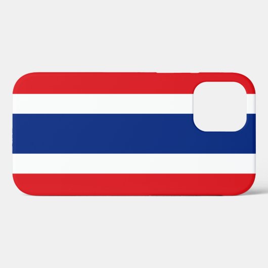 Thailand vlag Case-Mate iPhone case (Achterkant (horizontaal))
