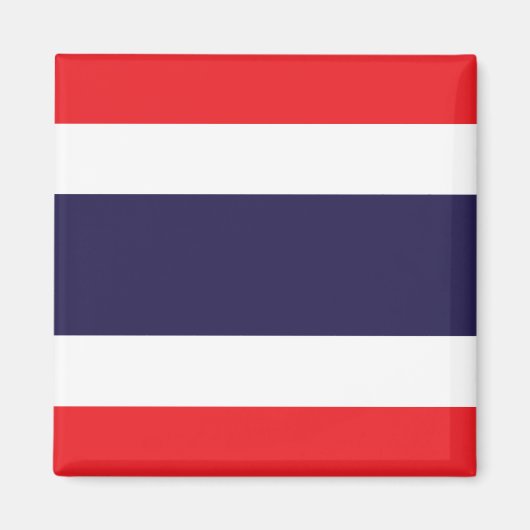 Thailand vlag magneet (Voorkant)