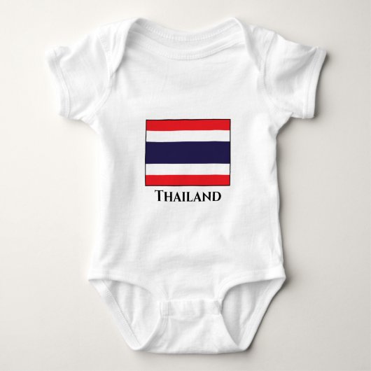 Thailand vlag romper (Voorkant)