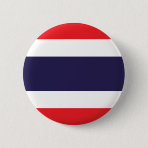 Thailand vlag ronde button 5,7 cm