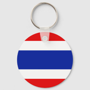 Thailand vlag sleutelhanger